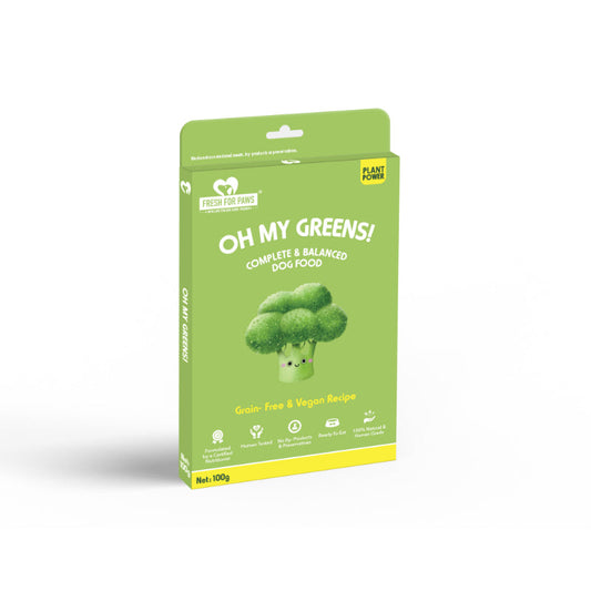 Fresh For Paws - Fresh Meals For Dogs - Oh My Greens