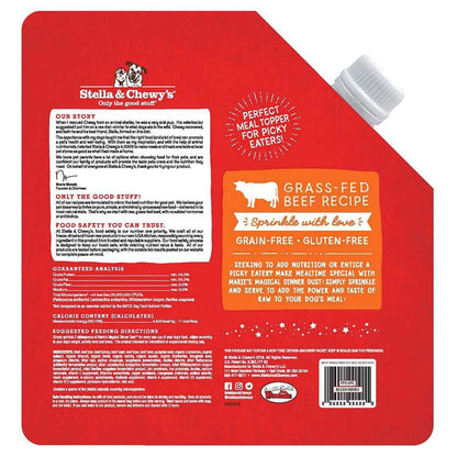 Stella & Chewy's Marie's Magical Dinner Dust Freeze Dried Meal Topper Beef Recipe for Dogs