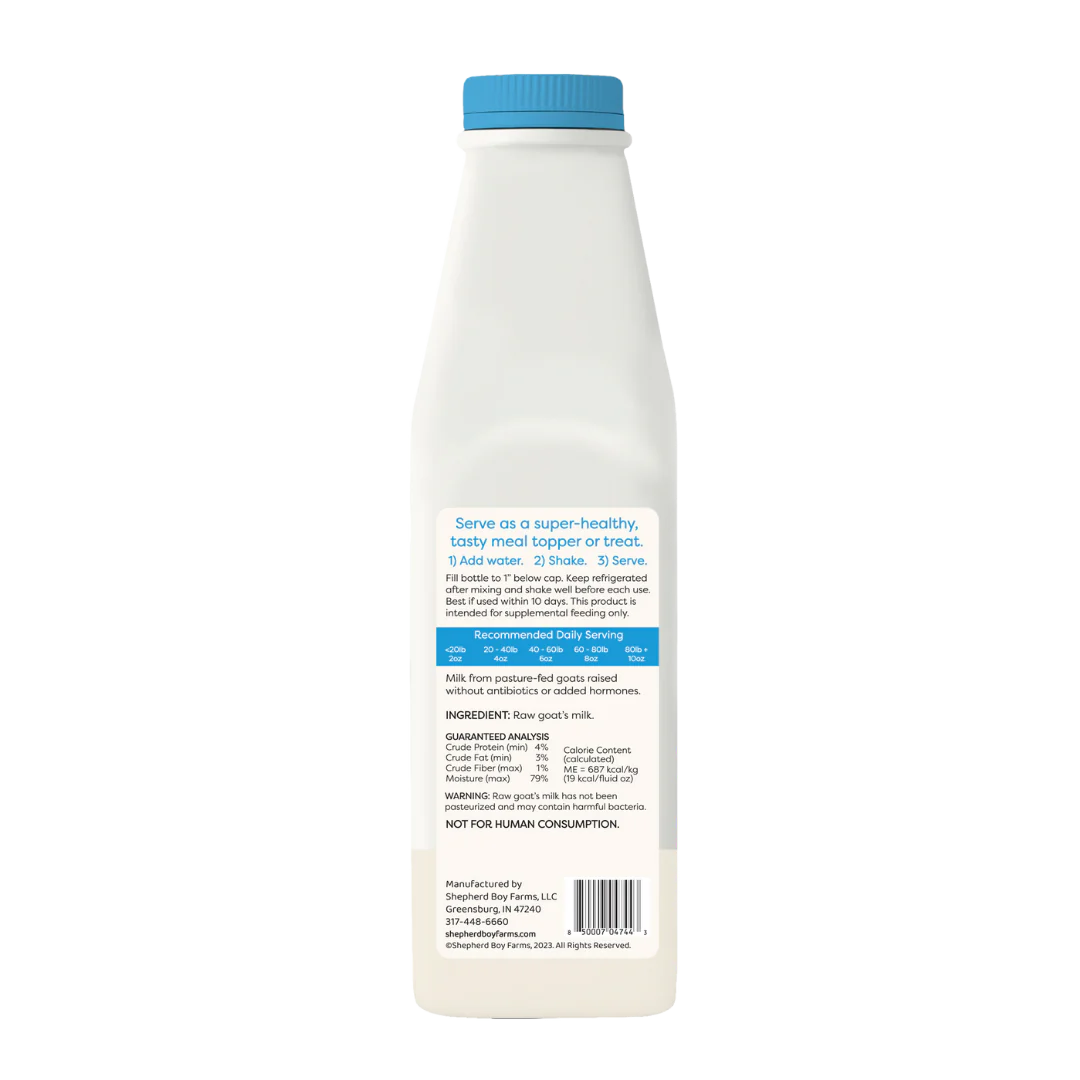 Shepherd Boy Farms Freeze Dried Raw Classic Goat Milk