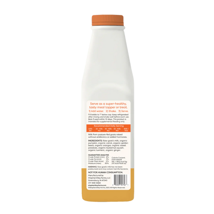 Shepherd Boy Farms Freeze Dried Raw Golden Blend Goat Milk