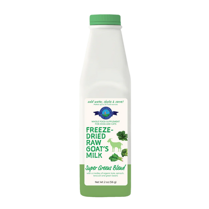 Shepherd Boy Farms Freeze Dried Raw Super Green Blend Goat Milk